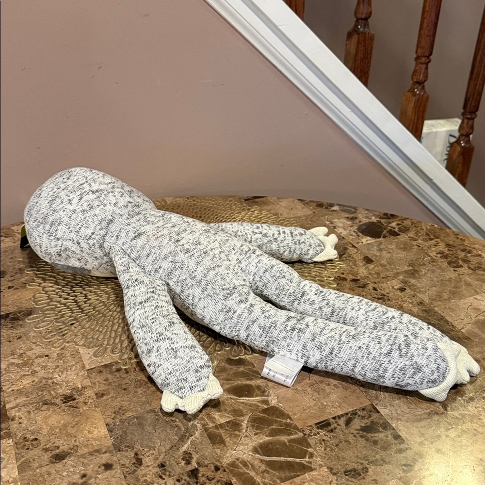 Animal Adventure Gray Sloth Plush Toy - Picture 5 of 11